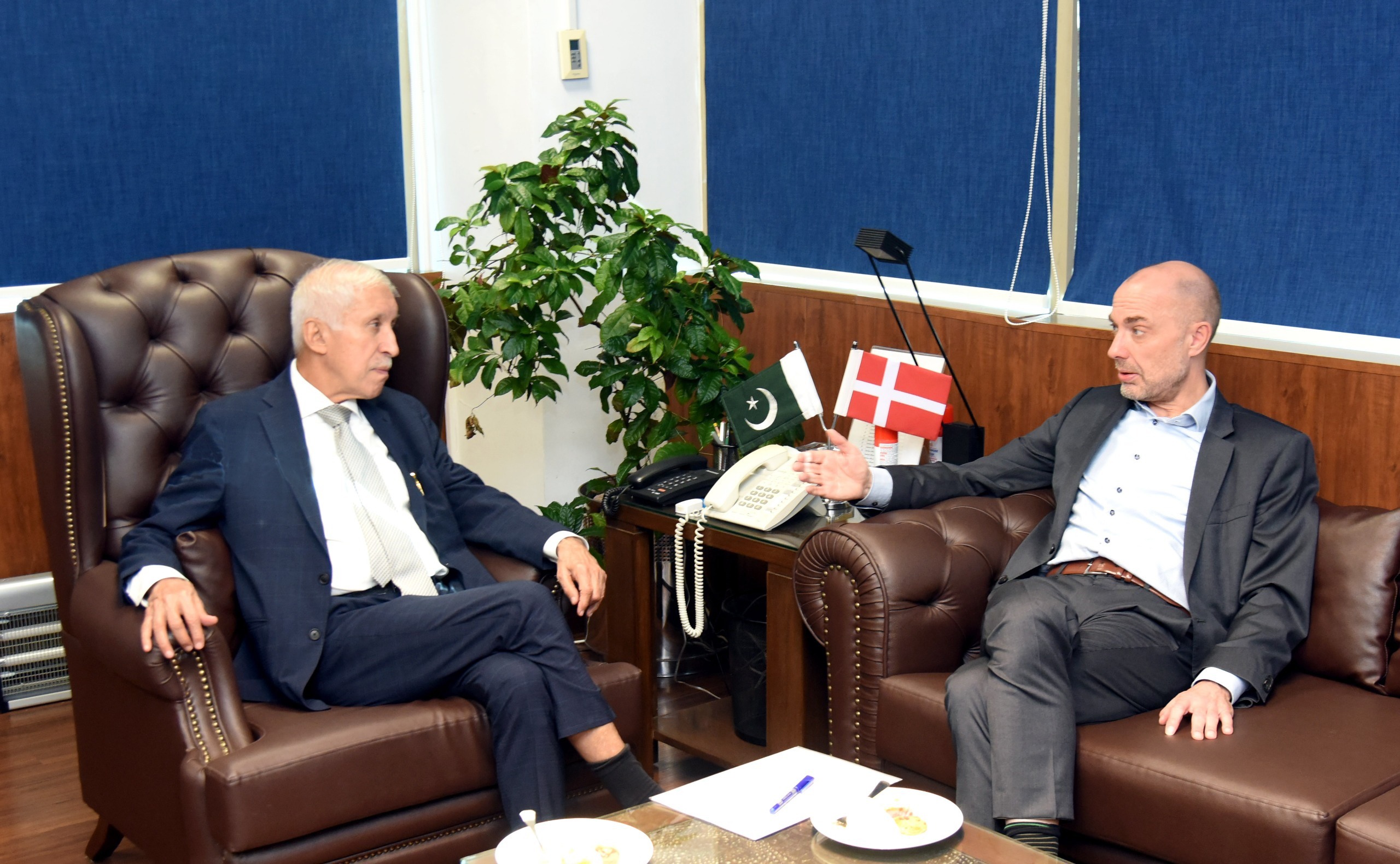 Qaiser Ahmed Shaikh assured full support to Danish Government and investors in Maritime Sector.