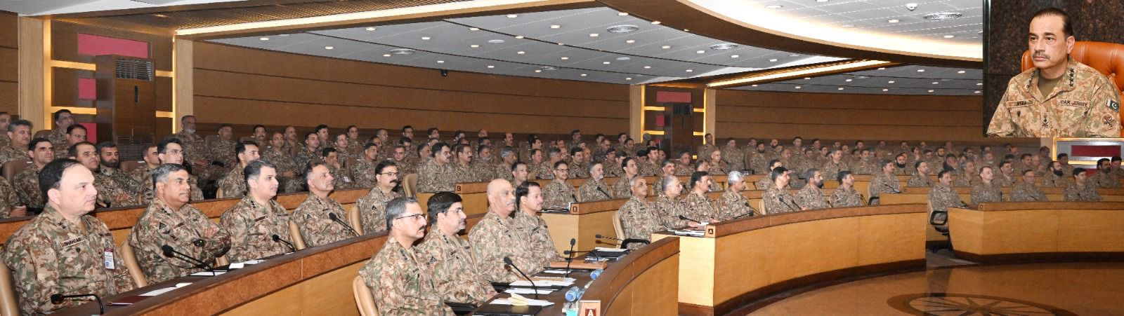 COAS General Syed Asim Munir presided over the 84th Formation Commanders Conference.
