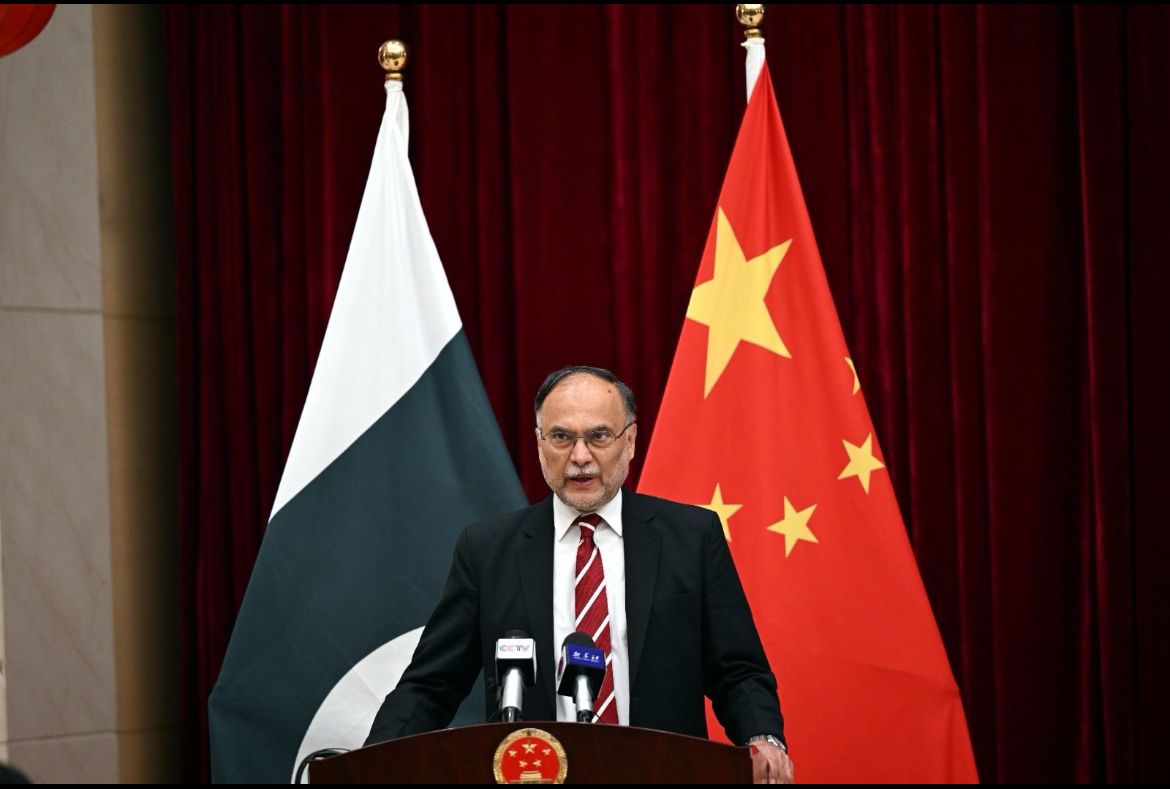 Ahsan reaffirms Pakistan’s commitment to strengthening development cooperation with China in various fields