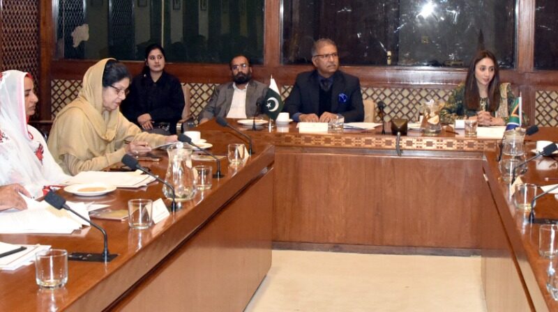 Pakistan-South Africa Parliamentary Friendship Group Meeting Highlights Strengthened Ties and Collaborative Goals”