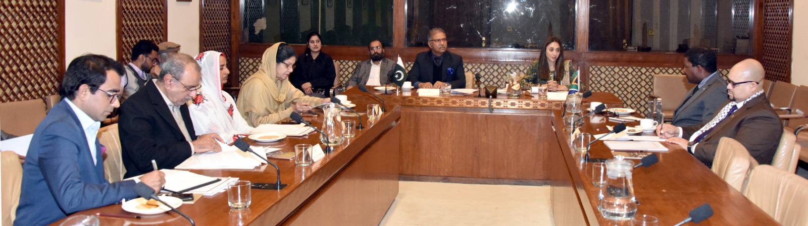 Pakistan-South Africa Parliamentary Friendship Group Meeting Highlights Strengthened Ties and Collaborative Goals”