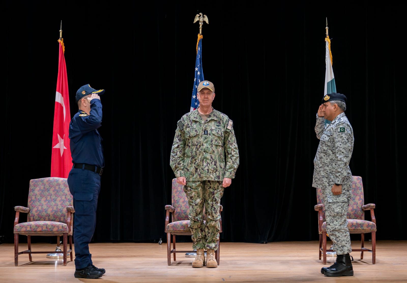 PAKISTAN NAVY TAKES OVER COMMAND OF COMBINED TASK FORCE-151 FOR THE 11th TIME