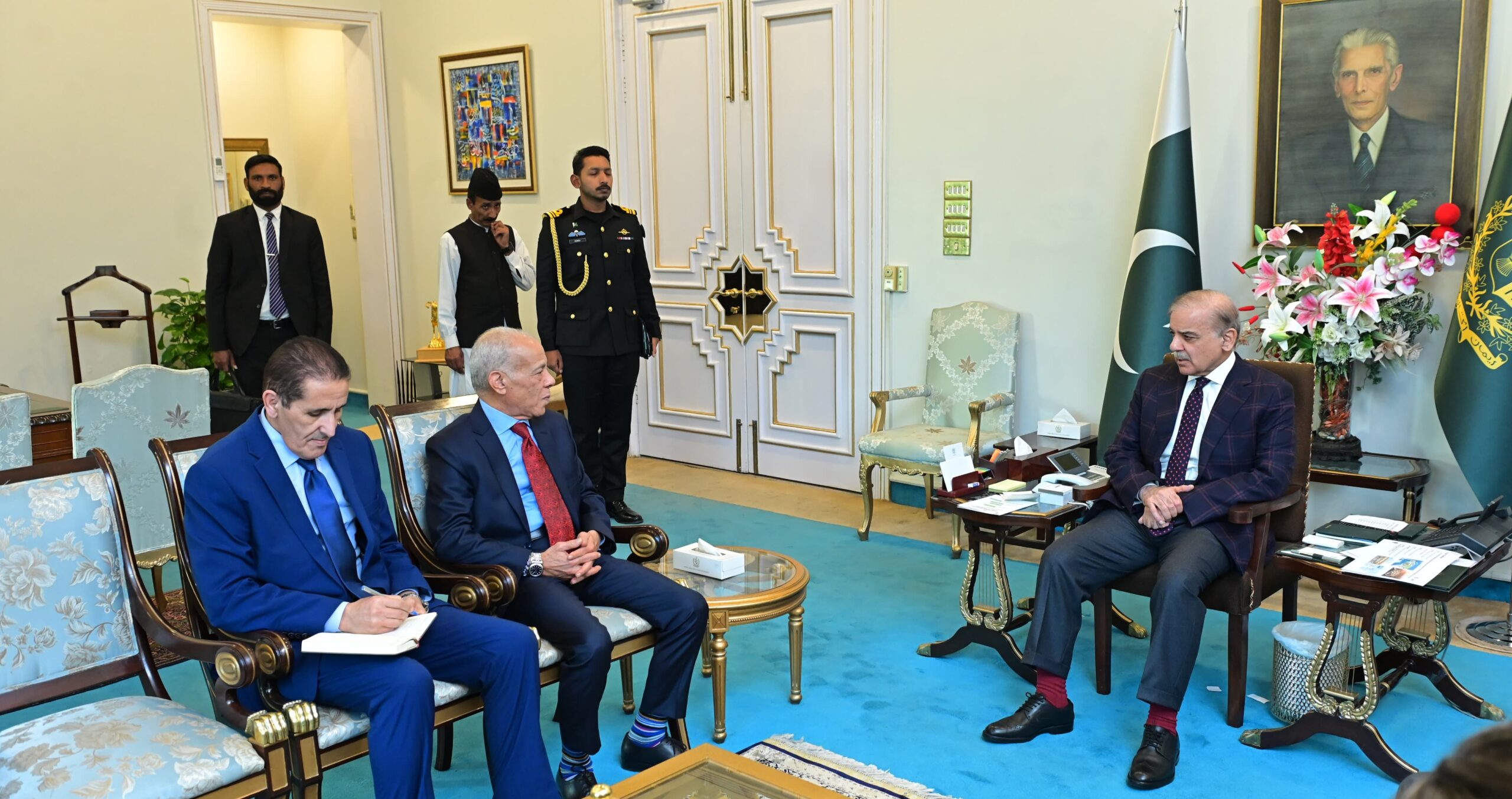 Ambassador of the Kingdom of Morocco calls on the Prime Minister.