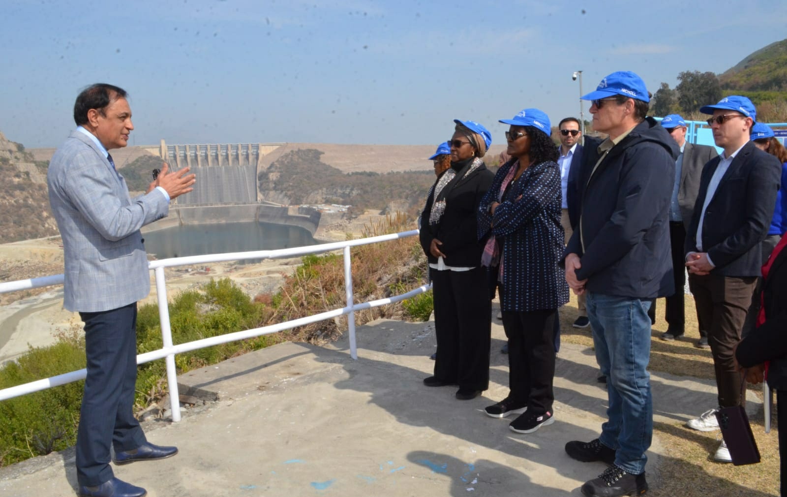 World Bank’s Executive Directors visit Tarbela Dam.