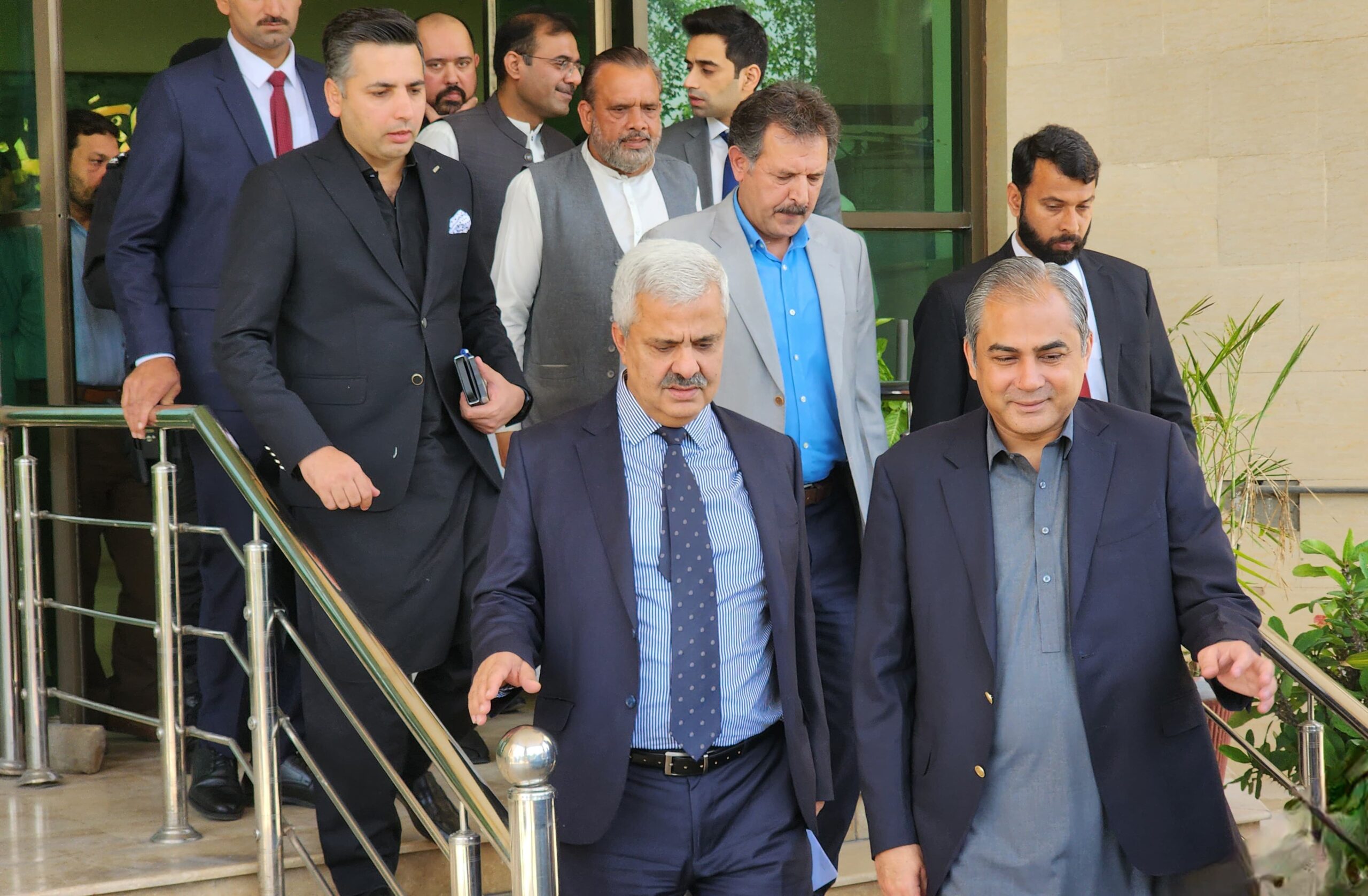 Federal Interior Minister Mohsin Naqvi visits the Directorate General of Civil Defence; reviews preparations in case of any emergency situation.