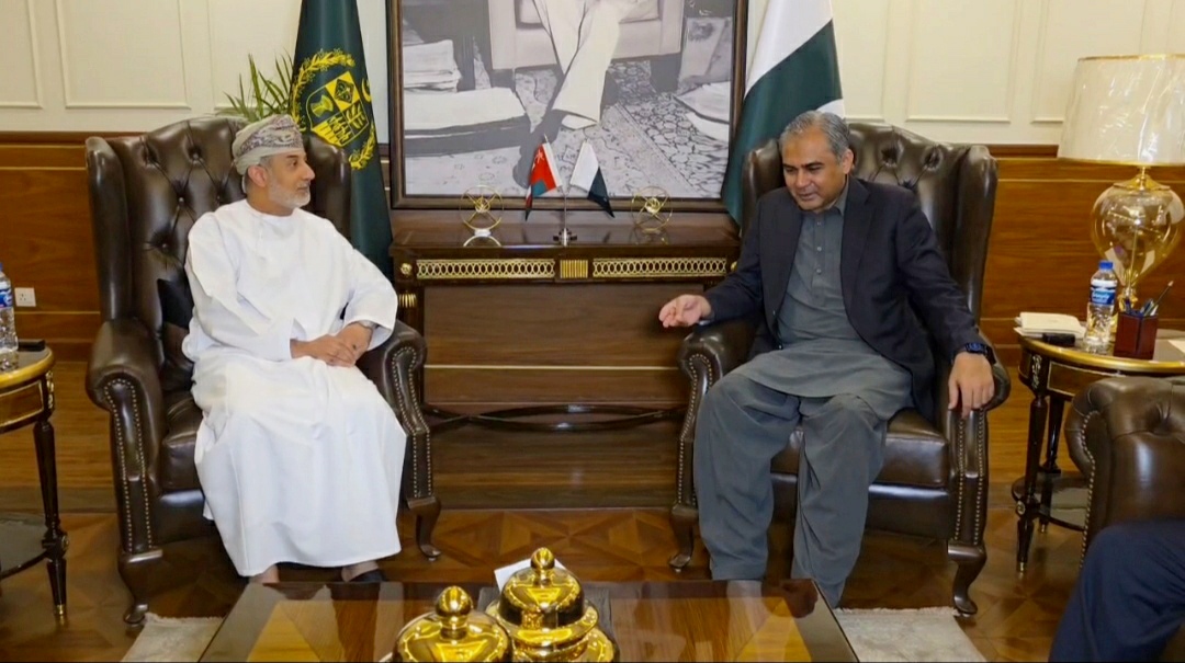 Mohsin Naqvi, Omani Ambassador discuss expansion of bilateral ties, security cooperation