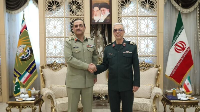 Pakistan’s Chief of Army Staff, Field Marshal Syed Asim Munir, visited General Staff Headquarters in Tehran, Iran.