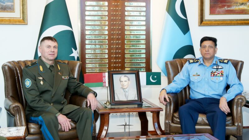 COMMANDER OF THE AIR FORCE & AIR DEFENCE OF BELARUS VISITS AIR HEADQUARTERS