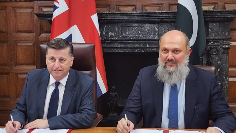 Pakistan, UK Sign Trade Dialogue Mechanism to Unlock Market Potential and Tackle Barriers.