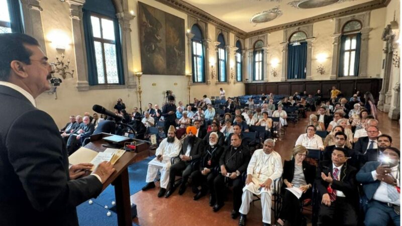 Peace is not merely the absence of war, it is the presence of justice: Gilani