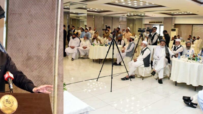 Chairman Senate Syed Yusuf Raza Gilani Meets 90-Member Tribal Jirga Led by KP Governor