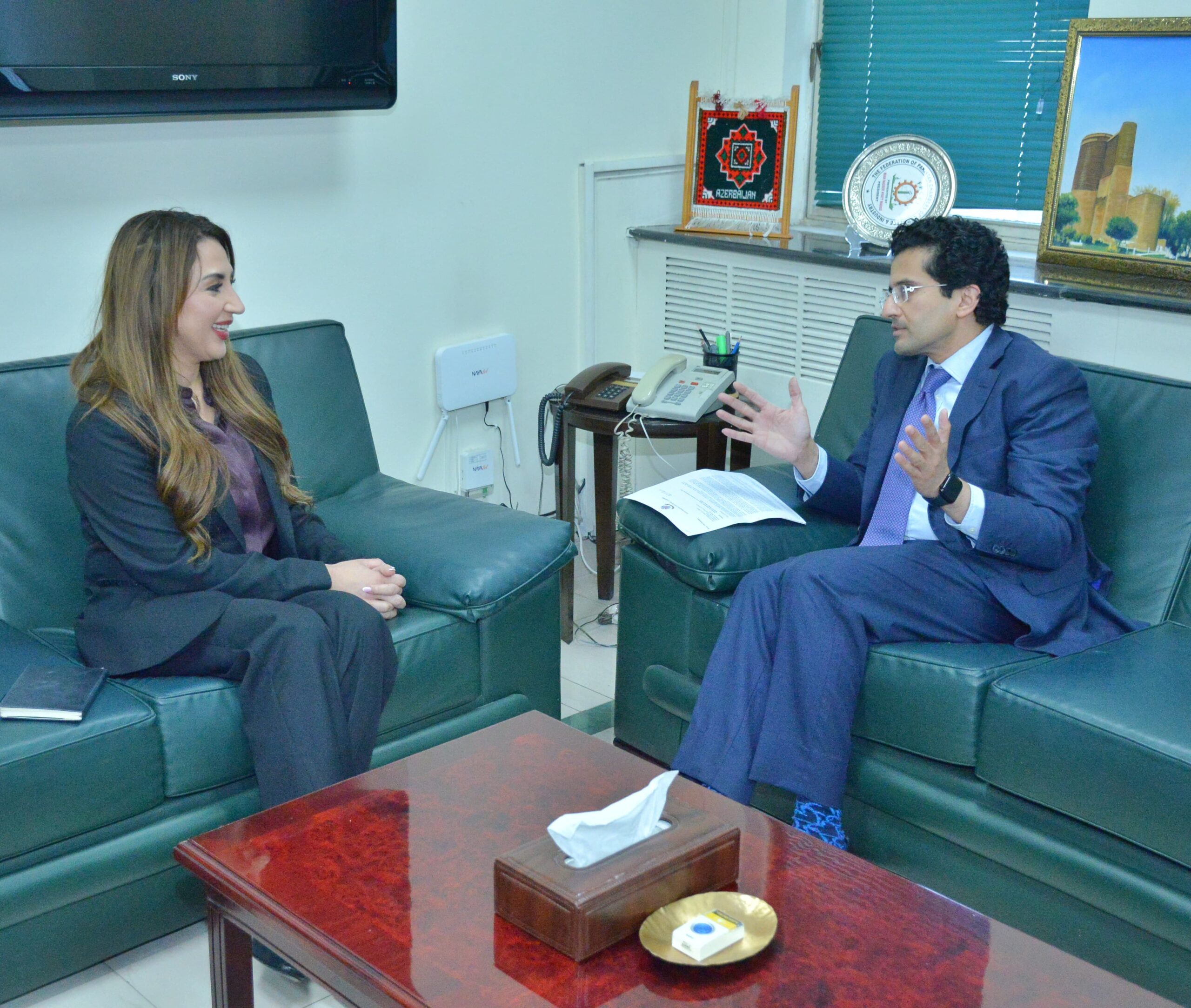 Federal Minister Ali Pervaiz and US Charge d’Affaires Natalie A. Baker Discuss Enhanced US-Pakistan Cooperation in Oil, Gas, and Minerals