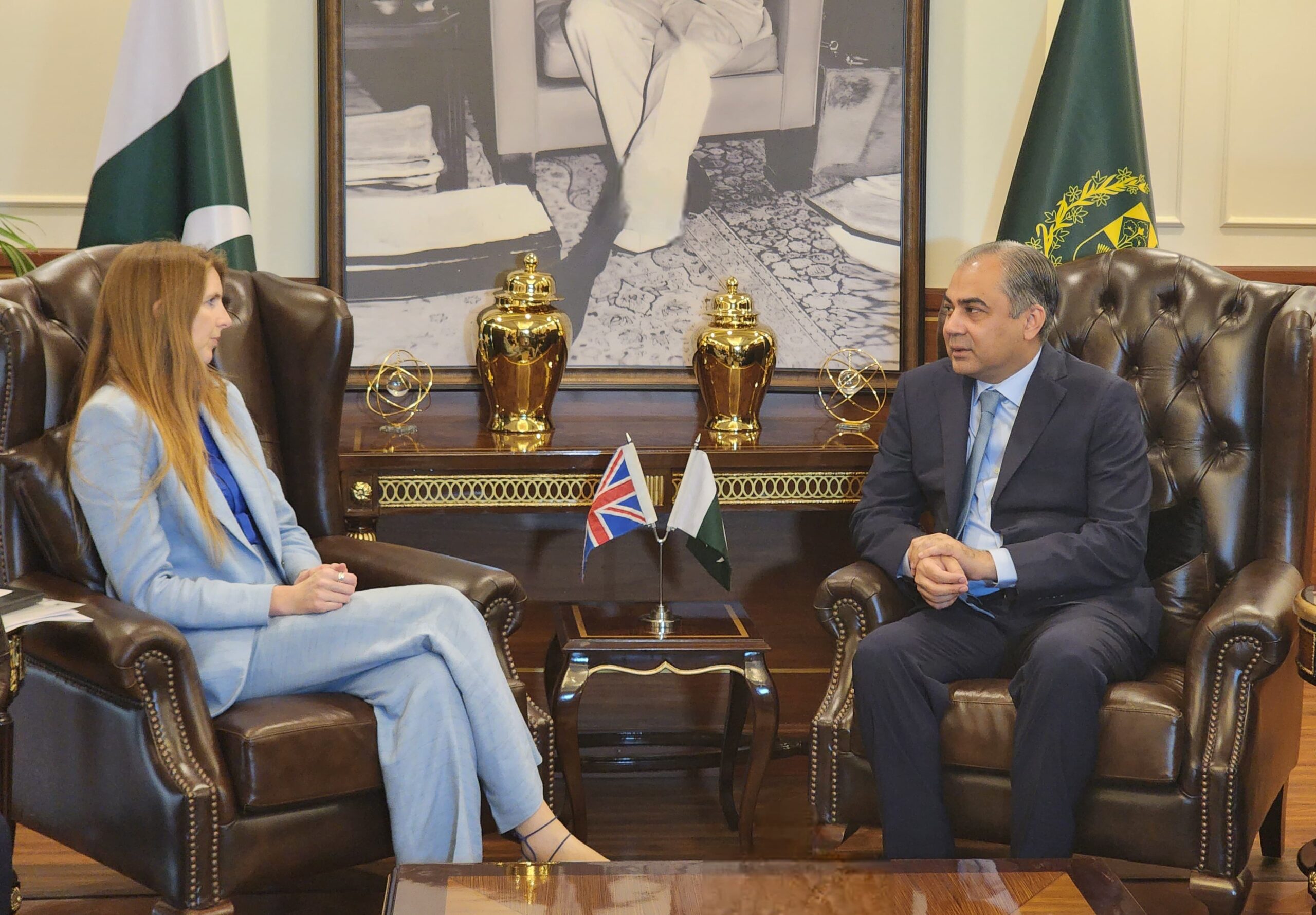 Interior Minister Mohsin Naqvi and British HC Vow to Strengthen Ties in Counter-Terrorism, Border Security and Anti-Narcotics