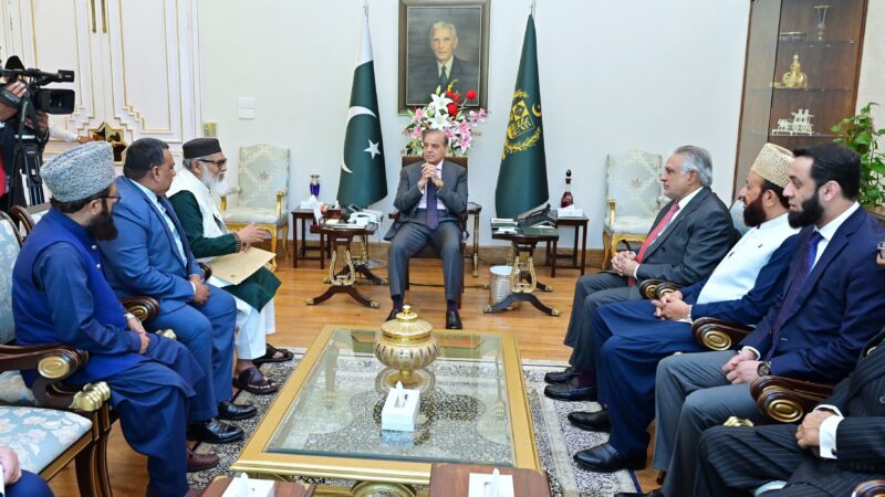 Prime Minister Shehbaz Sharif Receives Bangladesh’s Adviser on Religious Affairs