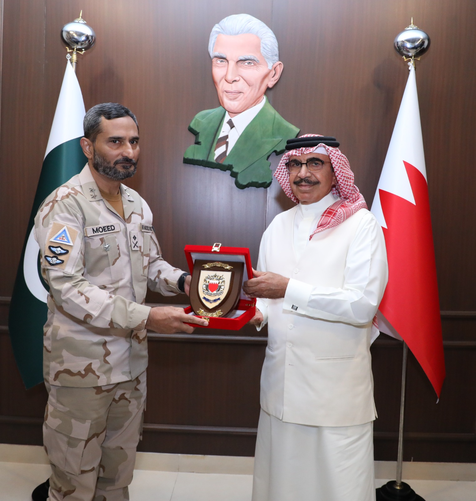 Bahrain’s Interior Minister visits Pakistan’s Anti Narcotics Force Headquarters to adopt a joint strategy against drugs.