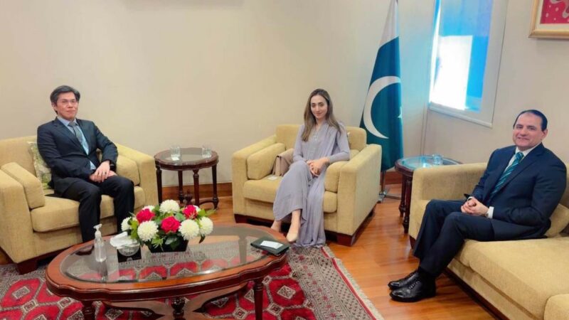 Ambassador and Advisor to Chairman Senate, Misbah Khar Meets Thai Ambassador to Pakistan