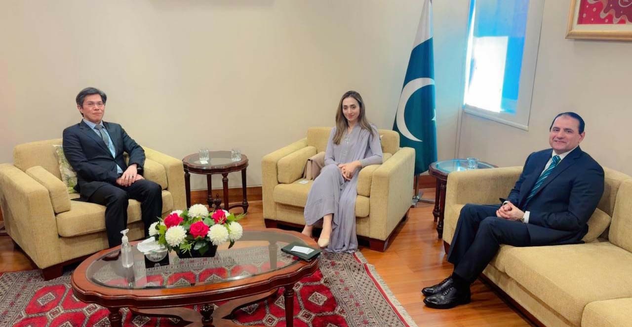 Ambassador and Advisor to Chairman Senate, Misbah Khar Meets Thai Ambassador to Pakistan