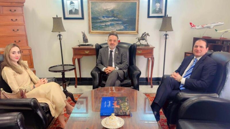 Ambassador Misbah Khar Meets Turkish Ambassador to Pakistan.
