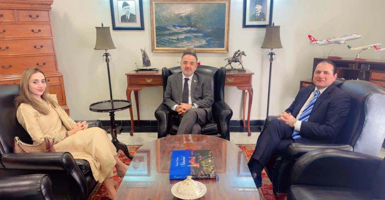 Ambassador Misbah Khar Meets Turkish Ambassador to Pakistan.