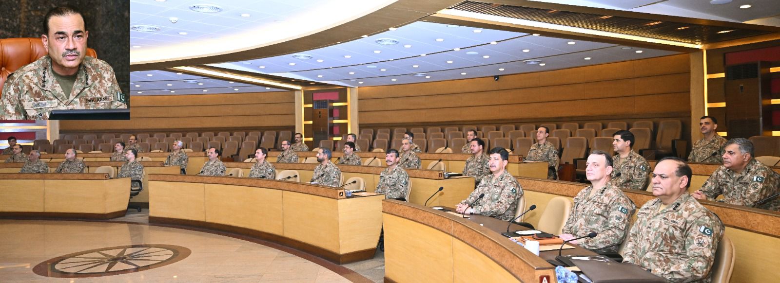 Army’s top brass vows to end nexus of terror, crime, and political patronage