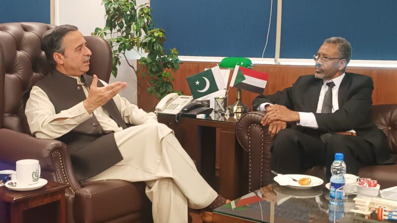 Junaid Anwar Chaudhry offers support for upgrading Sudan’s maritime infrastructure