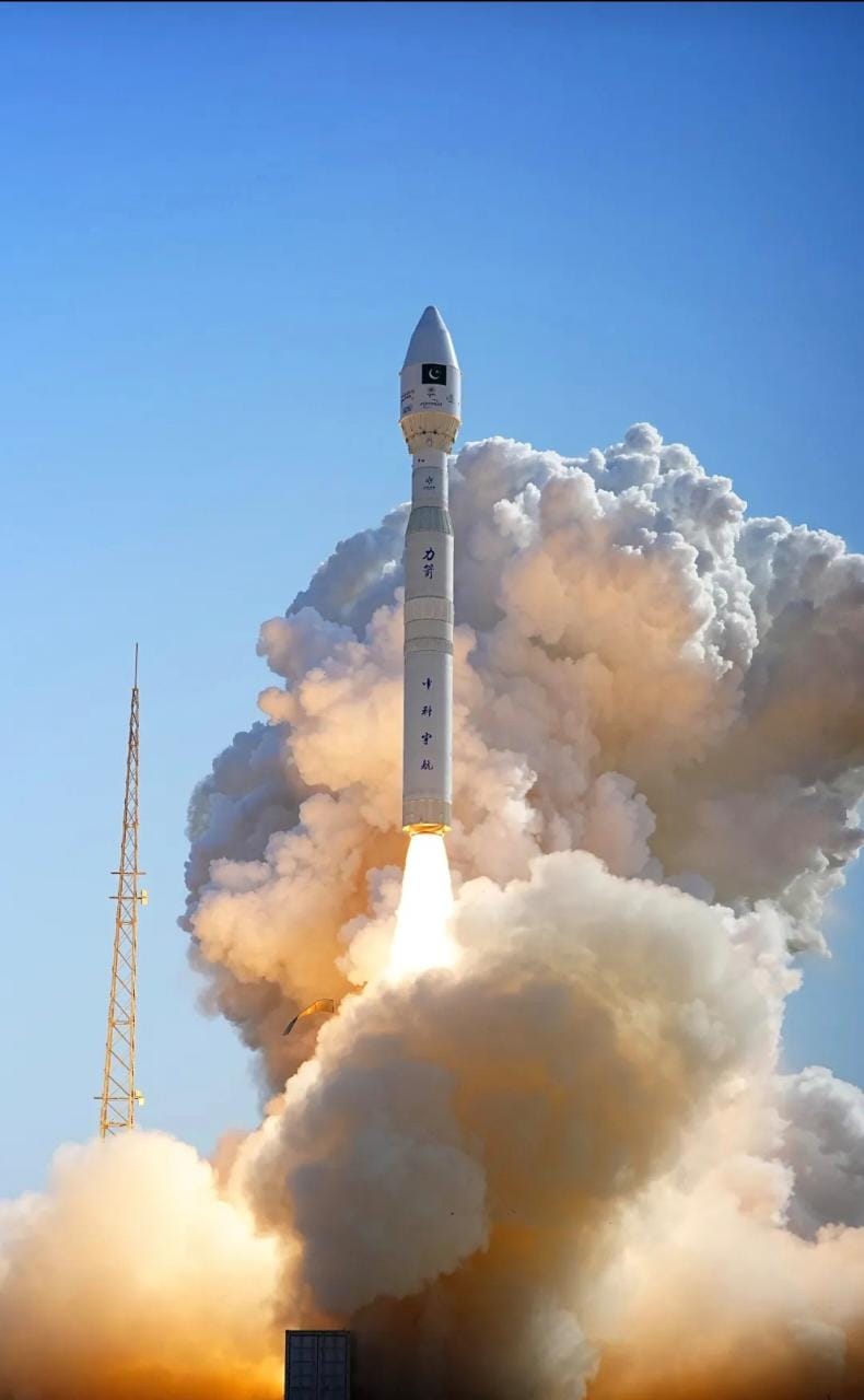 SUPARCO Successfully Launches Pakistan’s First Hyperspectral Satellite.