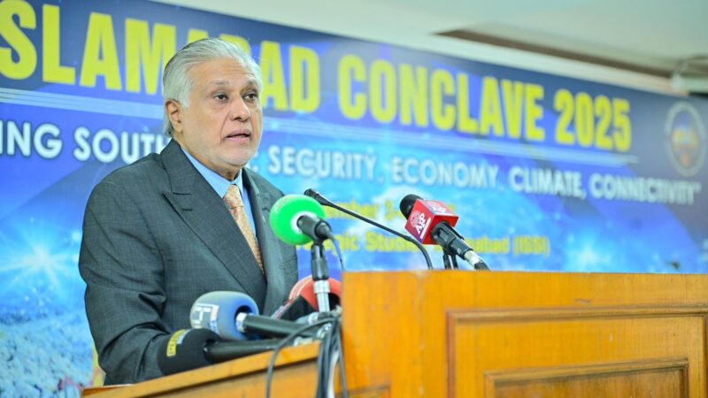 DPM Dar advocates reimagining South Asia through dialogue and win-win cooperation