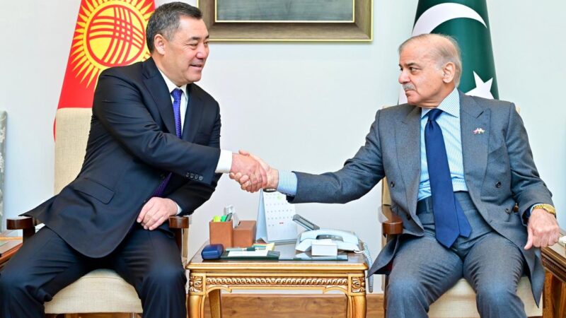 Pakistan, Kyrgyzstan agree to elevate bilateral ties to new highs in diverse areas