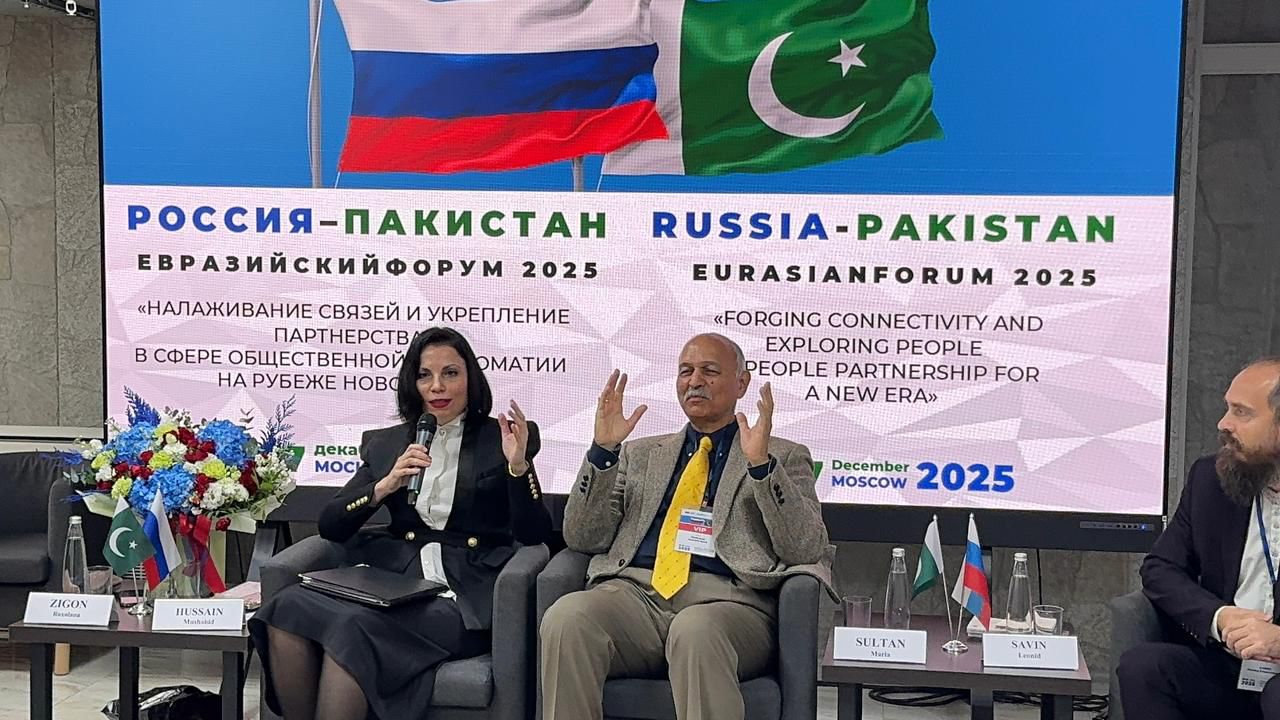 Mushahid says ‘Pakistan-Russia are strategic partners in Eurasia’, announces ‘Eurasian Connectivity Forum’ to promote regional cooperation.