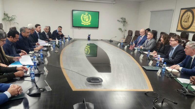 Interior Minister Mohsin Naqvi, US Delegation Agree to Strengthen Security and Border Cooperation