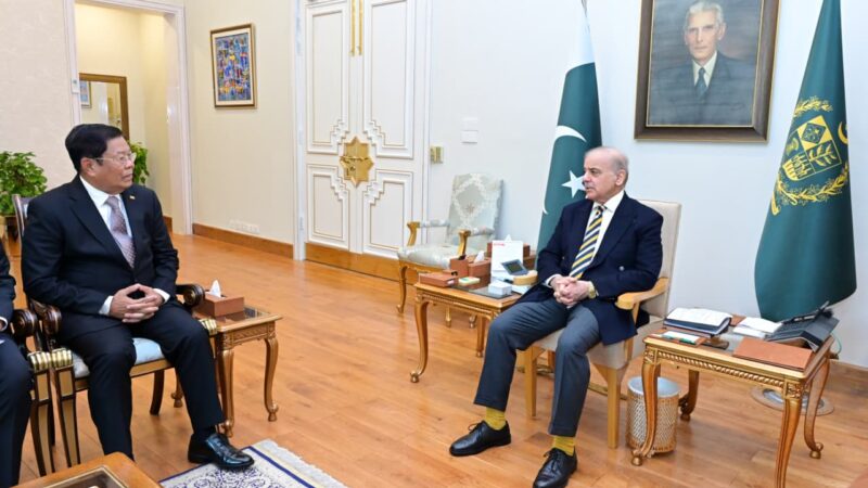 Call on the Prime Minister of Pakistan by the Myanmar Foreign Minister