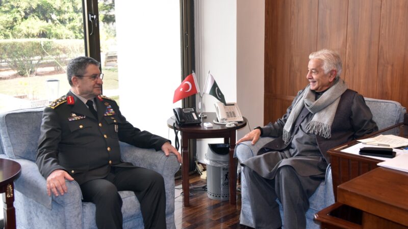 Turkish Chief of Defence Forces Calls on Defence Minister