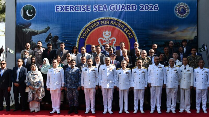 MARITIME SECURITY EXERCISE SEA GUARD–2026 COMMENCES IN KARACHI.