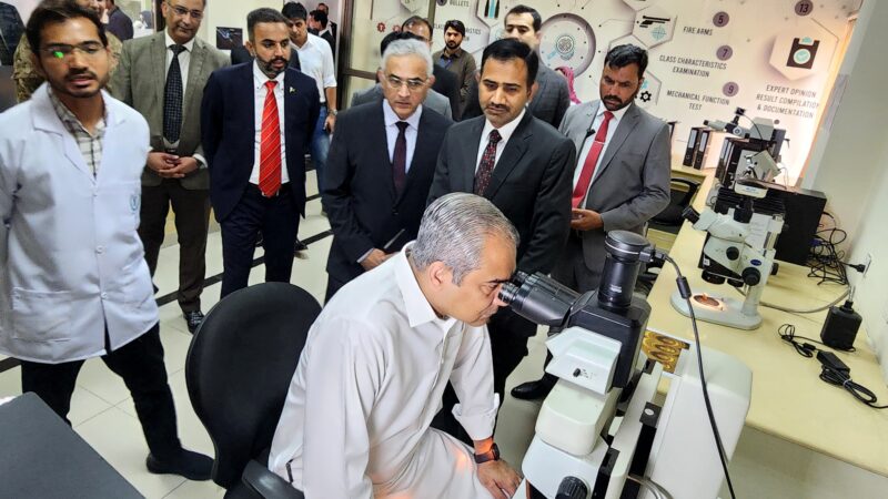 Pakistan’s First State-of-the-Art National Forensic Agency Becomes Fully Operational in Record Time: Mohsin Naqvi.