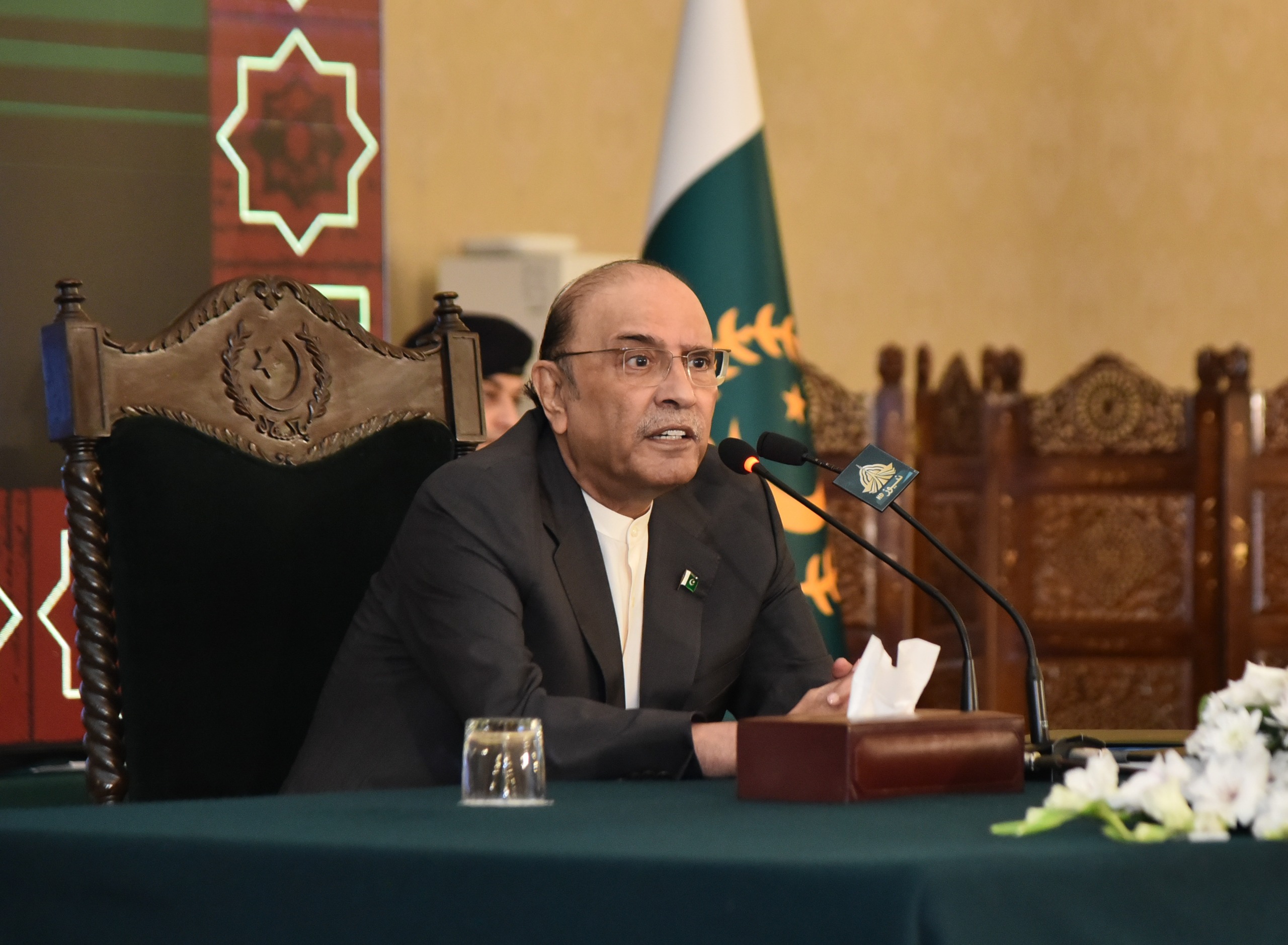President Zardari Calls for Dialogue, Development, and Water Security to Bring Stability to Balochistan