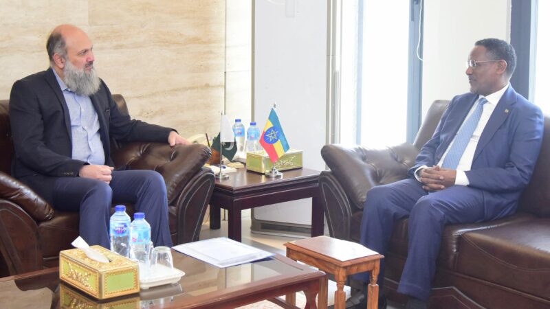 Pakistan, Ethiopia Agree to Expand Trade, Joint Ventures and Tourism Cooperation