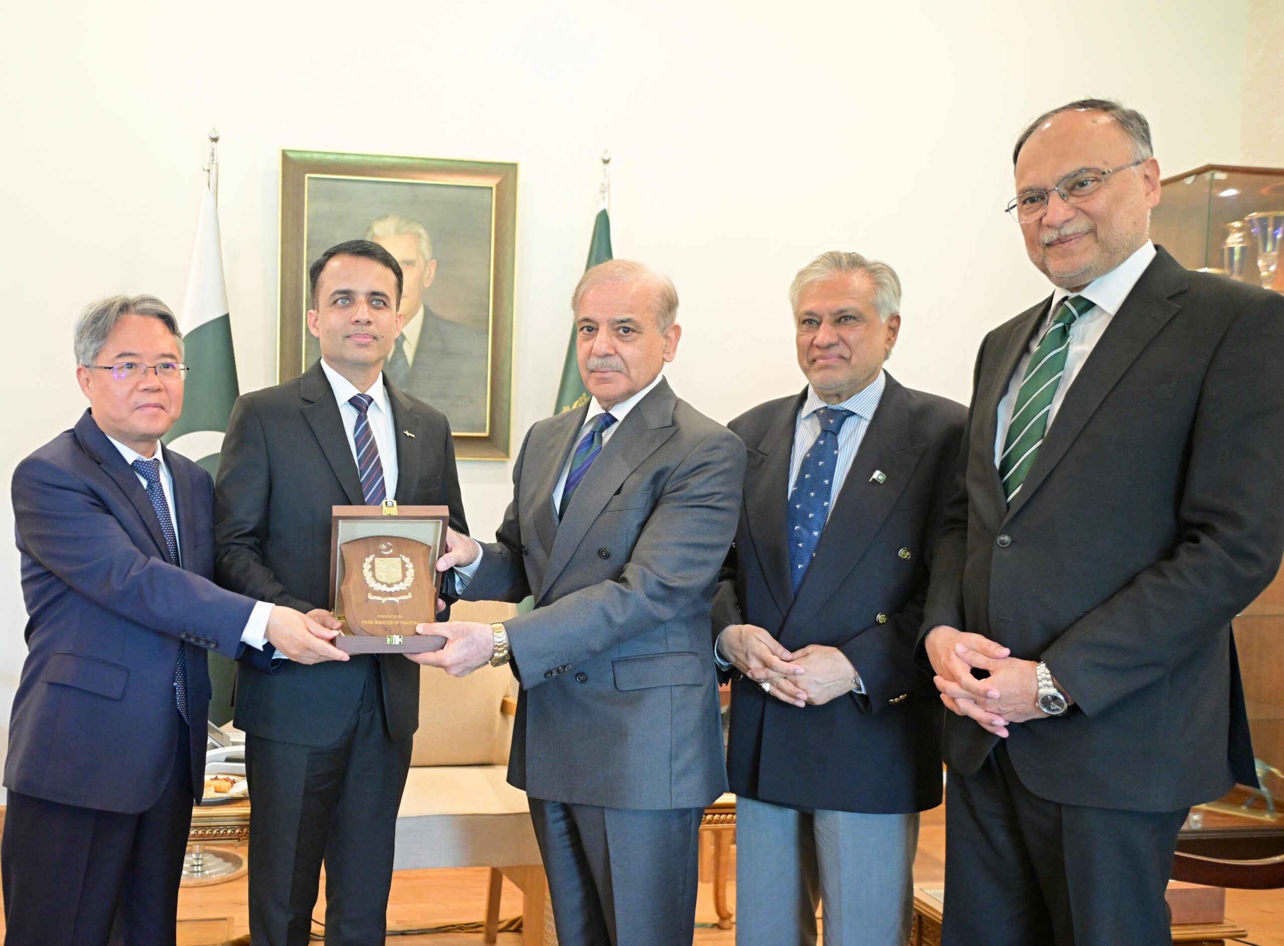 Prime Minister Shahbaz Sharif Meets Pakistani Astronauts Selected for Human Space Mission