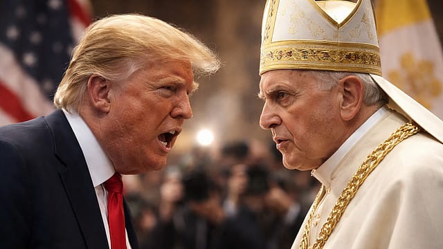 Trump’s Clash with the Pope and the Hormuz Blockade