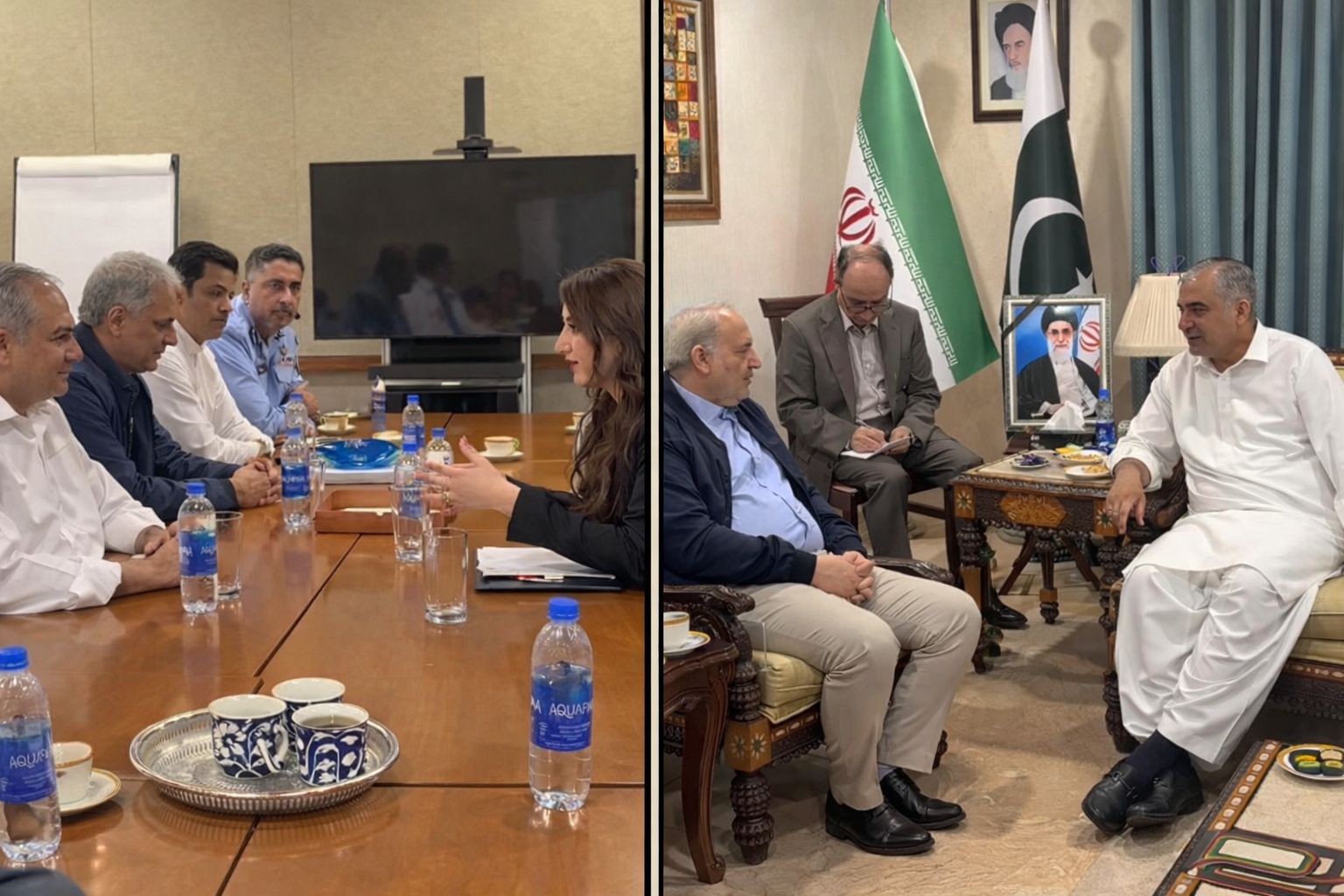 Interior Minister Mohsin Naqvi Holds Key Diplomatic Meetings Ahead of Islamabad Talks