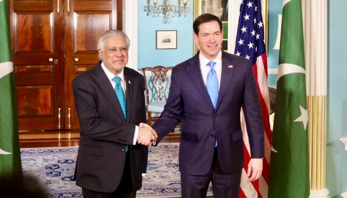 Rubio Praises Pakistan’s Role in Promoting Middle East Peace During Meeting with Dar