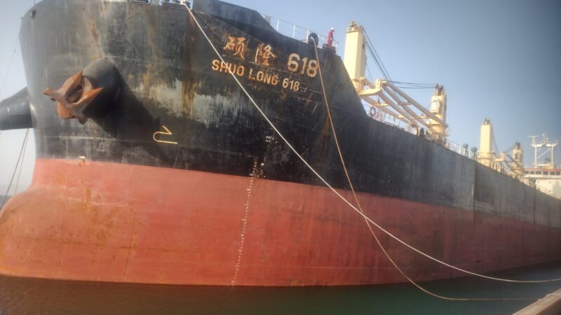 Diverted transshipment vessel docks at Gwadar, boosting port’s trade hub status, Junaid Anwar Chaudhry