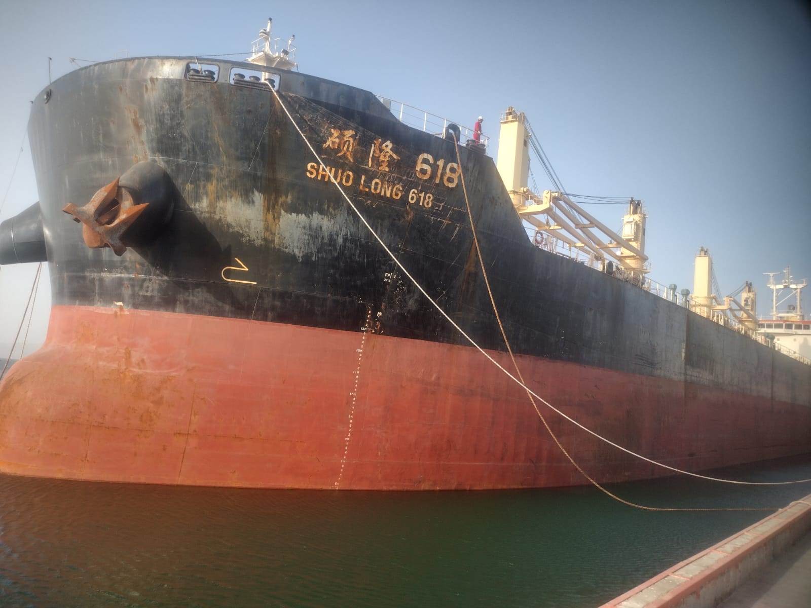 Diverted transshipment vessel docks at Gwadar, boosting port’s trade hub status, Junaid Anwar Chaudhry
