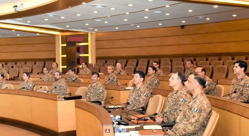 Pakistan Army Reviews Security Situation at 275th Corps Commanders’ Conference