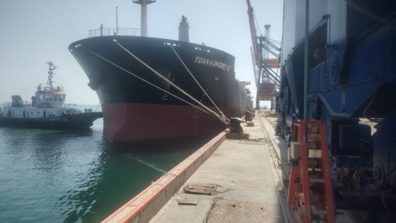 Gwadar Port sees boost with arrival of another  transshipment vessel: Junaid Anwar Chaudhry.
