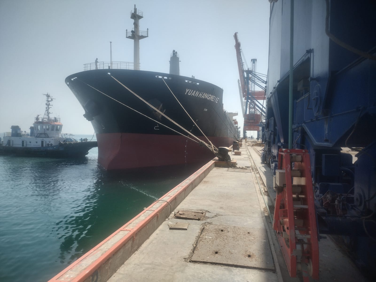 Gwadar Port sees boost with arrival of another  transshipment vessel: Junaid Anwar Chaudhry.