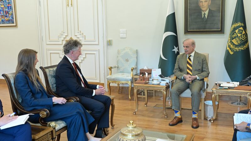 Shehbaz Sharif Meets UK NSA Jonathan Powell, Reaffirms Strong Bilateral Ties