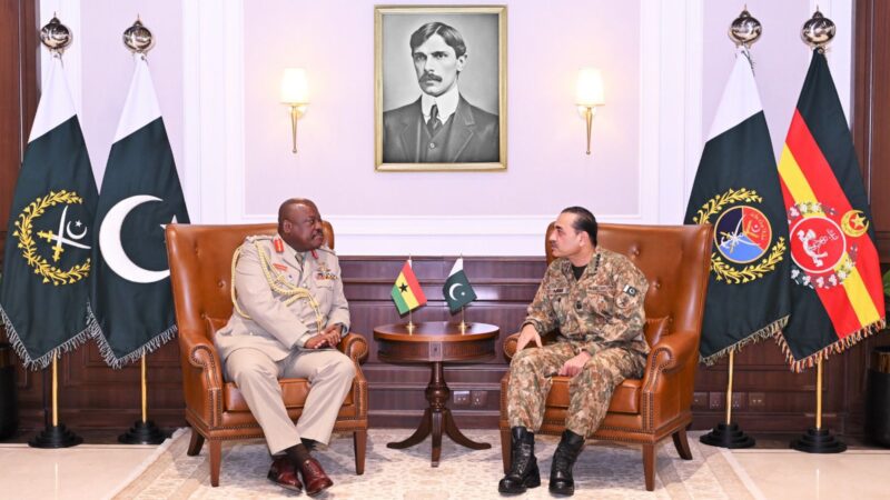 Pakistan, Ghana Explore Expanded Defence Cooperation During High-Level Military Engagements