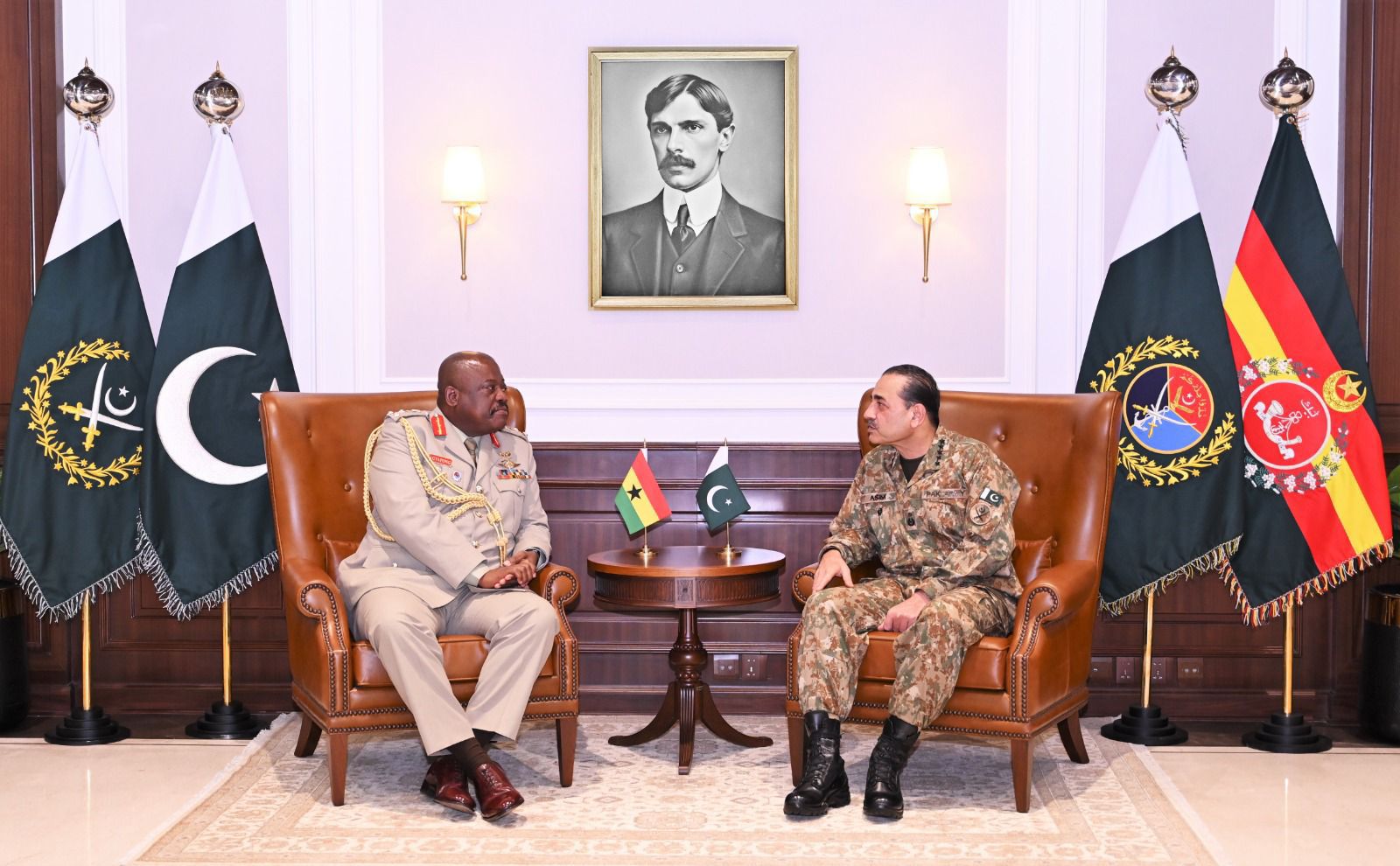 Pakistan, Ghana Explore Expanded Defence Cooperation During High-Level Military Engagements