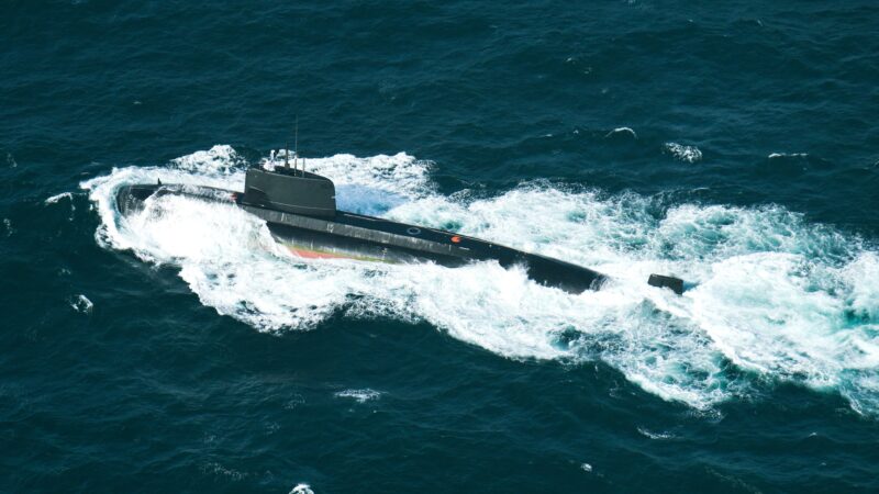 FIRST HANGOR-CLASS SUBMARINE PNS/M HANGOR ARRIVES IN KARACHI