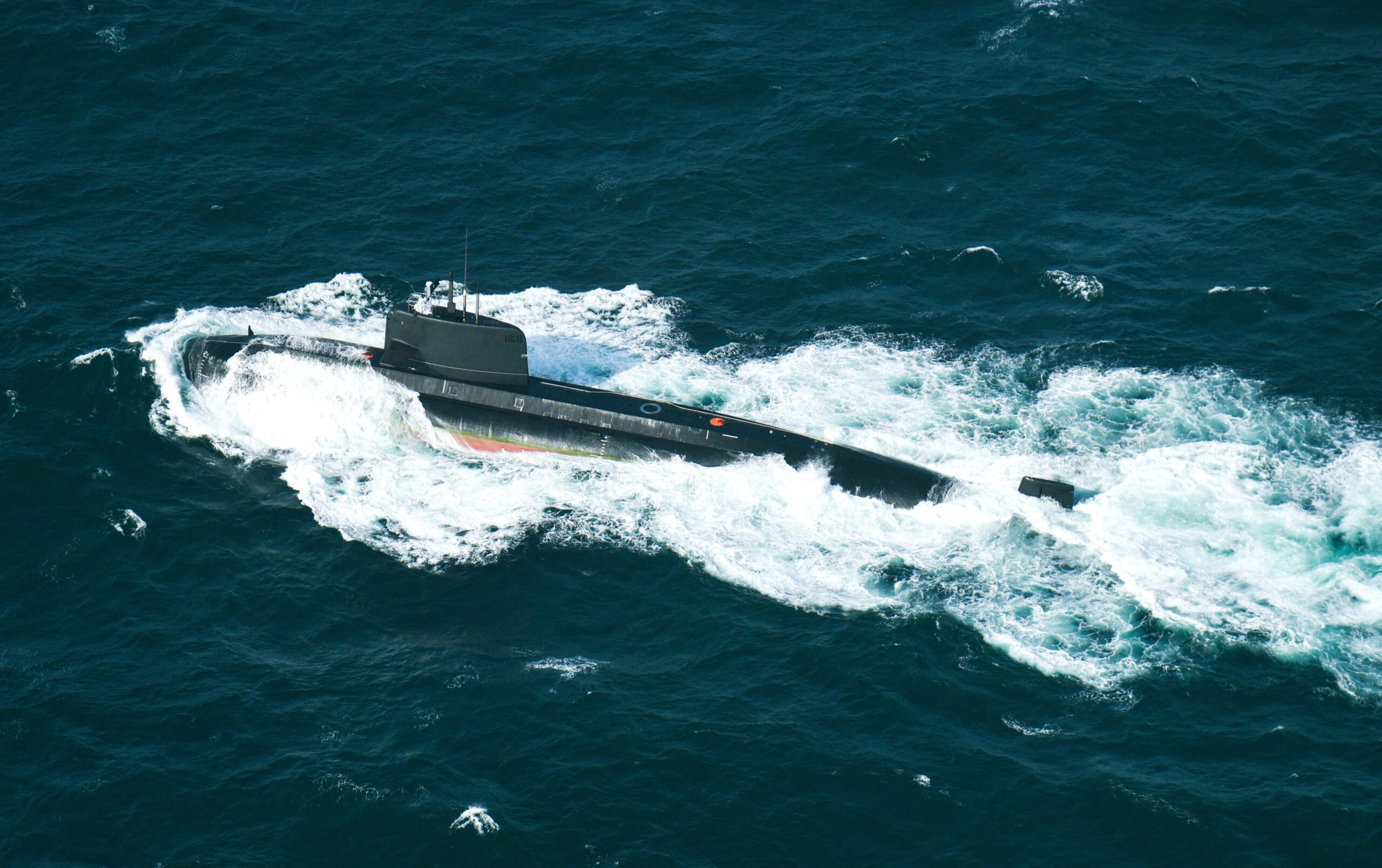 FIRST HANGOR-CLASS SUBMARINE PNS/M HANGOR ARRIVES IN KARACHI